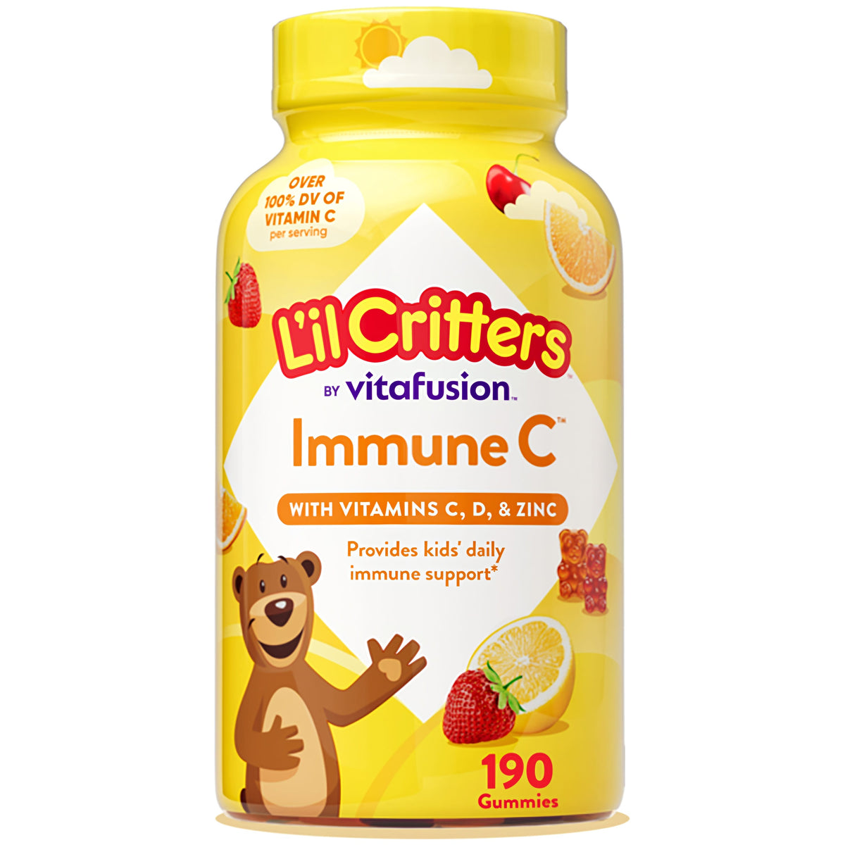 L'il Critters Immune C, 190 gomitas